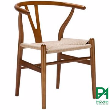 Ghế Wishbone gỗ tự nhên hiện đại 